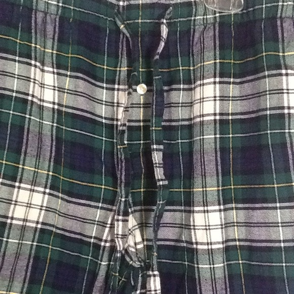 J Crew Plaid Sleep Pants Large - Picture 7 of 8